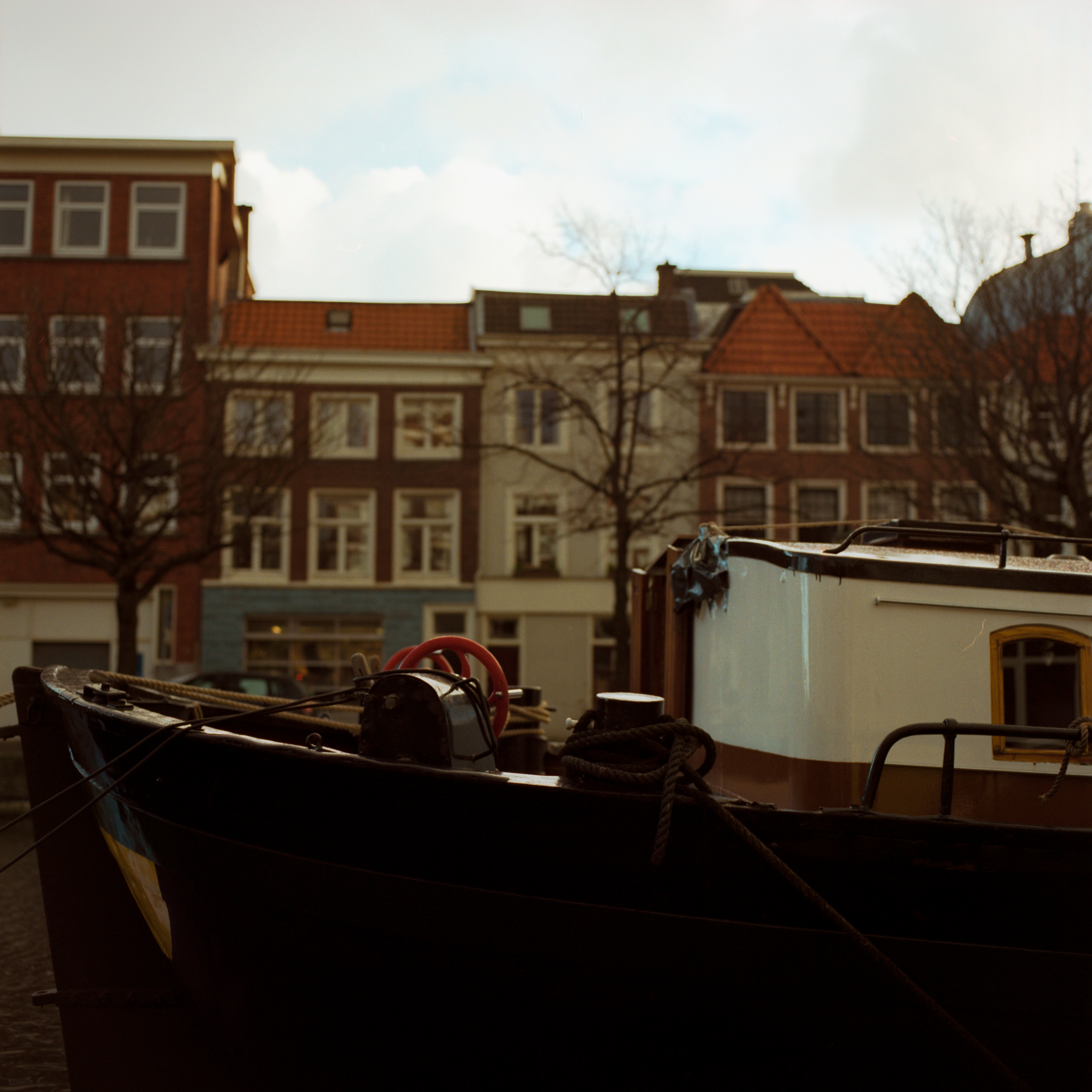 Dutch house boat